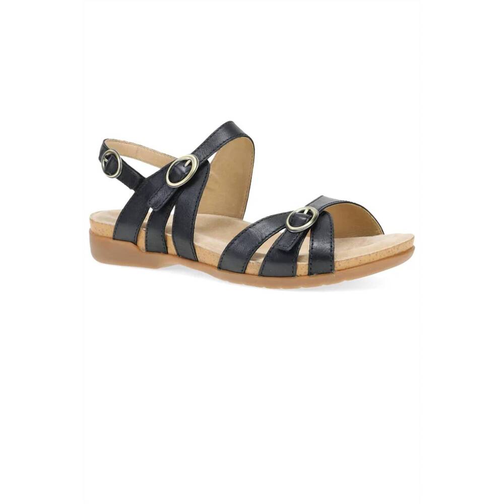 NEW DANSKO women's ruthie sandal in black